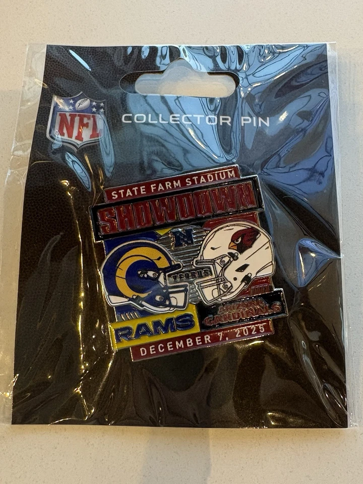 Broche Arizona Cardinals Los Angeles Rams NFL Gameday 7/12/2025 - Imagem 1 de 1