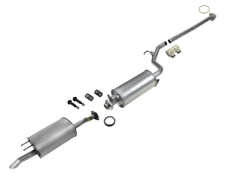 Sistema de tubo de escape silenciador resonador para Honda Civic 2014-2015 sedán 1,8 L automático Foto 1 de 4