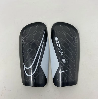 Nike Mercurial Lite Soccer Shin Guards Black/White - Large (DV1771-010) - Image 1 of 4
