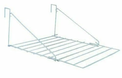 NEW 2x CLOTHES 7M OVER THE DOOR LAUNDRY UTILITY DRYING RACK TOWEL CARAVAN RAIL - Image 1 of 4