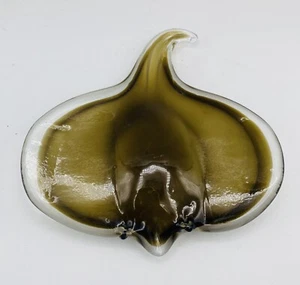 Stingray vintage in vetro artistico soffiato a mano - Ocean Sea Life - fermacarte lucido - Foto 1 di 8