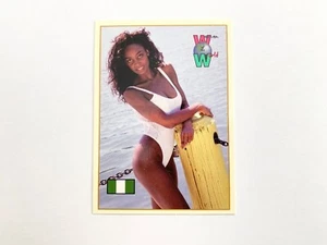 Tarjeta Leslie Scott Nigeria Mujeres del Mundo 1994 # 75 - Imagen 1 de 2