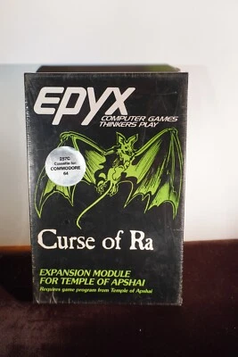 Dunjonquest - Curse of Ra From Epyx For Commodore 64 Temple Of Apshai Sealed - Image 1 of 2