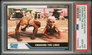 2008 Topps Star Wars Clone Wars Crossing the Lines Ahsoka Anakin PSA 10 💎💎POP1 - Bild 1 von 2
