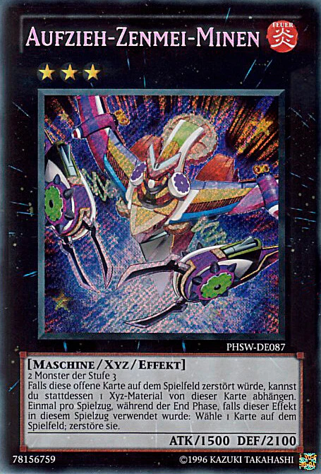 YU-GI-OH, AUFZIEH-ZENMEI-MINEN, SCR, PHSW-DE087, TOP - Bild 1 von 1