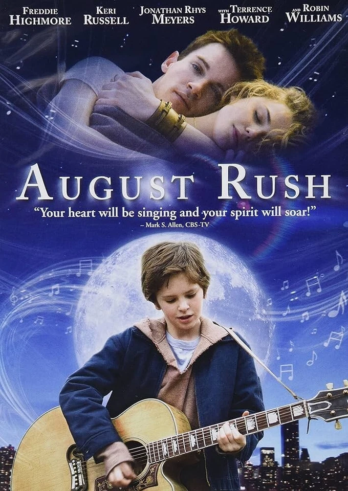 August Rush - Freddie Highmore - Keri Russell - Robin Williams ~DVD ✂️💲⬇ - Image 1 of 1