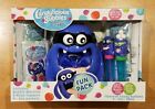 CANDYLICIOUS BUBBLES FUN PACK BUBBLE MACHINE 2 NINJA TOPPERS 4 - 2OZ PACKETS
