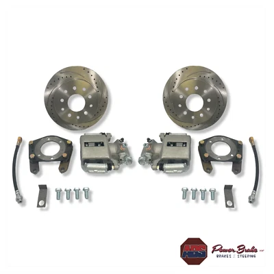 Ford Mustang V8 1964-'73 completo 8" pequeño rodamiento kit de freno trasero #617-8DS Foto 1 de 2