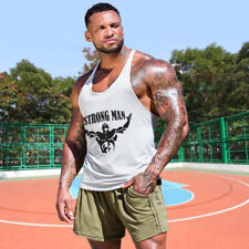 Soft Factory Wholesale Fitness New Men's Cotton Vest Casual Tank Top Exercise