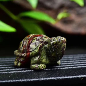 Aquarium Turtle Adornment Decor Fish Tank Figurine Landscape Underwater Scene - Picture 1 of 12