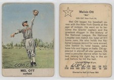 1961 Golden Press Hall of Fame Mel Ott #1 HOF