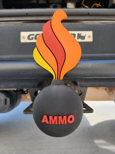 USAF AMMO Air Force Hitch Receiver Cover - Picture 1 of 3
