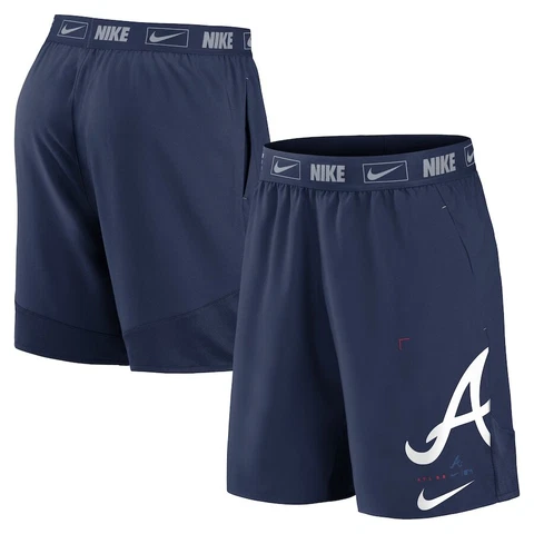 Atlanta Braves Nike Bold Express Performance Shorts - Navy Cover