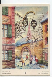 2x alter Adventskalender im Postkartenformat - Bild 1 von 2