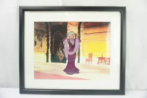Aristogatti Disney anni 70 produzione incorniciata Cel Madame Adelise 17,5x14" - Foto 1 di 6
