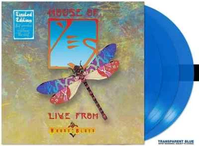 HOUSE OF YES - LIVE FROM HOUSE OF BLUES - 3-LP - TRANSLUCENT BLUE VINYL - NEW! - Image 1 of 4