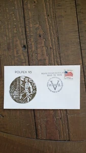 POLPEX 95 cachet cover - 50th Anniversary of the end of World War II - Picture 1 of 1