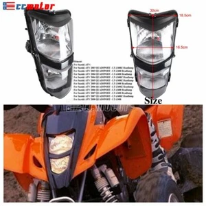 ATV Quad Headlight For Suzuki Quadsport LTZ400 LT-Z400Z Kawasaki KFX400 KSF400 - Imagen 1 de 10