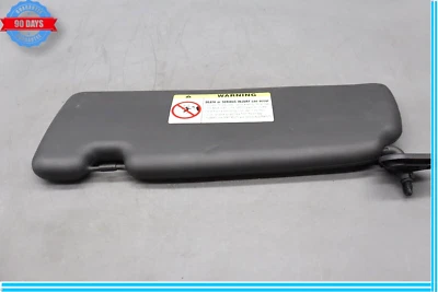 04-10 BMW 645Ci 650i Front Right Passenger Side Sunvisor Sun Visor Black Oem - Image 1 of 4