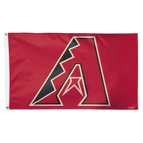 ARIZONA DIAMONDBACKS "A" LOGO 3'X5' DELUXE FLAG BRAND NEW WINCRAFT 😎⚾ Cover