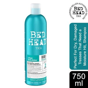 Bed Head by Tigi Urban Antidotes Recovery Moisture Shampoo for Dry Hair 750ml - Picture 1 of 5