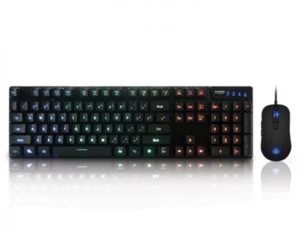 Abko KM350 LED Gaming Keyboard Mouse Set / Express / Genuine - Picture 1 of 1