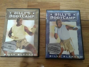 Billy's Bootcamp 2 DVD's Basic Training & Ab Bootcamp Billy Blank - Picture 1 of 10