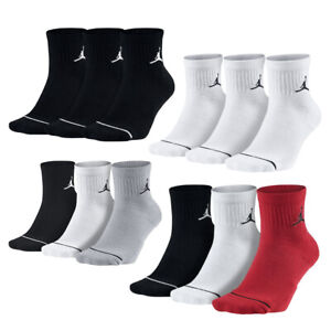 Jordan Men's Socks Jumpman Logo Athletic Dri-FIT Performance Cushioned Socks