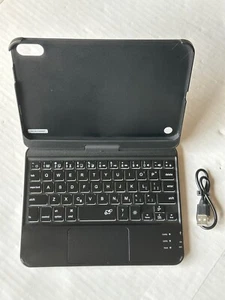 Teclado de carga retroiluminado giratorio Lenrich con trackpad - ¡Ver dimensiones COMO NUEVO! - Imagen 1 de 9