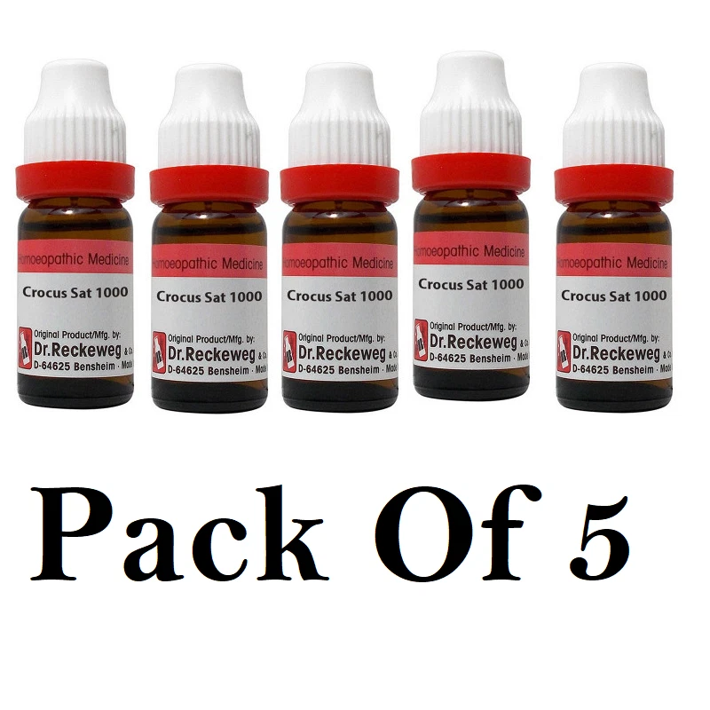 5x Dr Reckeweg Crocus Sativus 1000 CH Verdünnung je 11ml - Bild 1 von 1