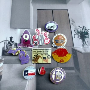 Kleines Konvolut verschiedener B.P.O.E. Elks Lodge Pins - Bild 1 von 2