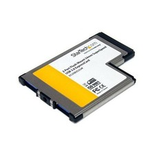 StarTech.com 2 Port Flush Mount ExpressCard 54mm SuperSpeed USB 3.0 Card Adapter
