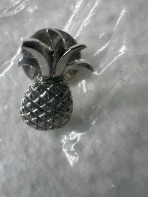 菠萝翻领胸针胸针锡纸全新 6P — 第 1/2 张图片