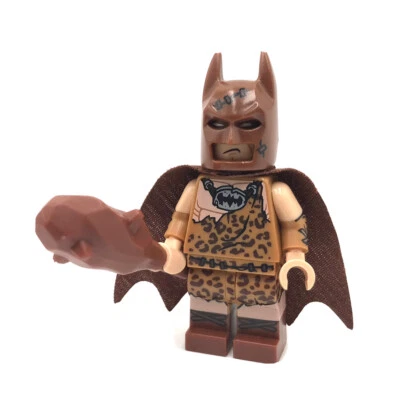 LEGO Clan of the Cave Batman minifigure 71017 CMF Batman Movie mini figure - Image 1 of 4