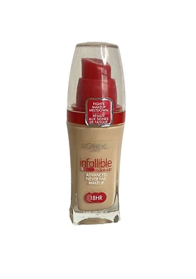 LOREAL Infallible Advanced 18 Hour MAKEUP FOUNDATION ~ SOFT IVORY #602 ~ NEW - Image 1 of 4