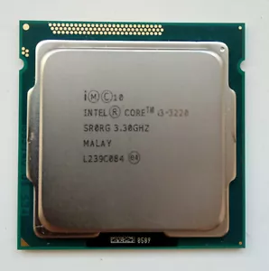 CPU Intel i3-3210 i3-3220 i3-3225 i3-3240 i3-3245 i3-3250 LGA1155 100% ok - Picture 1 of 1