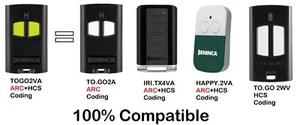 Telecomando BENINCA TO.GO2VA. Compatibile al 100% con BENINCA TO.GO2A TO.GO2WV - Foto 1 di 5