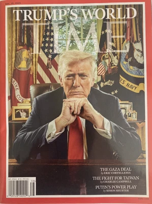 TRUMP'S WORLD November 2025 TIME Magazine BRAND NEW - Image 1 of 4