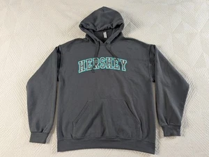 Hershey’s Chocolate World Pullover Hoodie Sweatshirt - Herren Large - grau - Bild 1 von 5