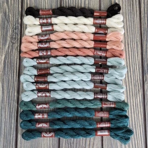 15 Skein DMC Laine Tapisserie 25M Wool Embroidery Floss Thread France Vintage - Picture 1 of 10