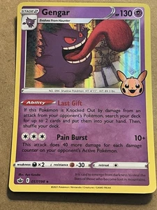 2021 POKEMON - GENGAR - TRICK OF TRADE HOLO 057/198 - Picture 1 of 2