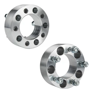 2PC 2" 5x4.75 Wheel Spacers M12x1.5 87.1mm For Chevrolet Corvette Blazer S10 - Picture 1 of 13