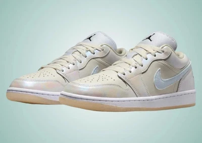 Air Jordan 1 Low SE CNY Women's Multi Sz Phantom/Football Grey-White HF4080-001 - Image 1 of 4