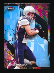 2024 TOPPS FINEST DANNY AMENDOLA /250 SKY BLUE REFRACTOR #133 NEW ENGLAND - Picture 1 of 3