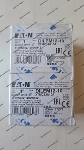 2PC EATON MOELLER DILEM12-10  110v/50hz, 120v/60hz CONTACT *USA Seller - Picture 1 of 1