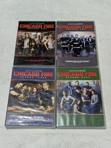 Chicago Fire DVD Lot Seasons 1 2 3 4 Action Drama *READ DESCRIPTION* - Picture 1 of 12