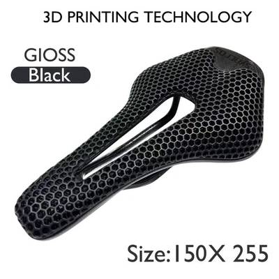 Almofada de assento de fibra de carbono impressa em 3D 7*9mm brilho/fosco selins de bicicleta MTB/estrada - Imagem 1 de 4