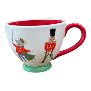 Robert Stanley Christmas Nutcracker Ballerina Mugs Cup 16oz EUC - Picture 1 of 7