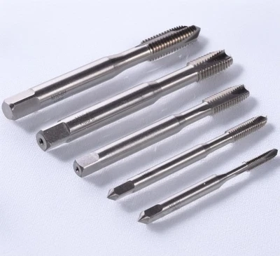 Feingewinde Gewindebohrer Gewindeschneider HSS Metrisch Rechts Durchgangsloch - Bild 1 von 4