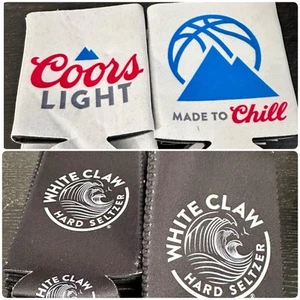 Coors Light And White Claw Neoprene Beer Coozies New 12 Of Each - Picture 1 of 6